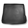 Tapis de coffre adapté pour Audi Q7 4L SUV (03.2006-05.2015) - bac de coffre - protection de coffre voiture - 5/7 places; 3e rangée abaissée