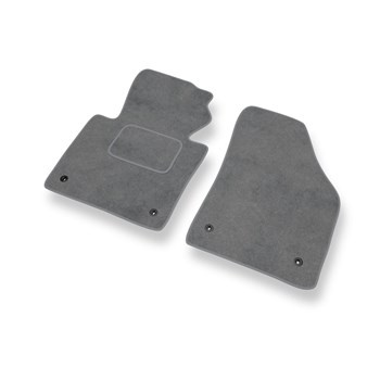 Tapis de Sol Velours adapté pour Volkswagen Caddy III (2004-2015) - Premium tapis de voiture - gris