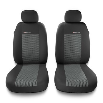 Housses de siège avant adaptées pour Seat Ateca (2016-2019) - housse siege voiture universelles - couverture siege conducteur - 2UNE-2