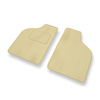 Tapis de Sol Velours adapté pour Alfa Romeo 33 II Liftback, Sportwagon (1990-1995) - Premium tapis de voiture - beige