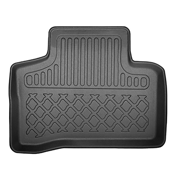 Tapis de sol en TPE adapté pour Mercedes-Benz GLC X253 SUV (12.2015-10.2022) - tapis de voiture - noir