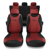 Housses de siège adaptées pour BMW X2 F39, U10 (2017-....) - housse siege voiture universelles - couverture siege - TR-RD