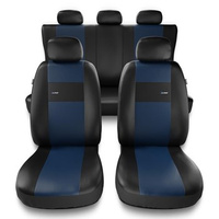 Housses de siège adaptées pour Hyundai ix20 (2010-2019) - housse siege voiture universelles - couverture siege - XL-BL