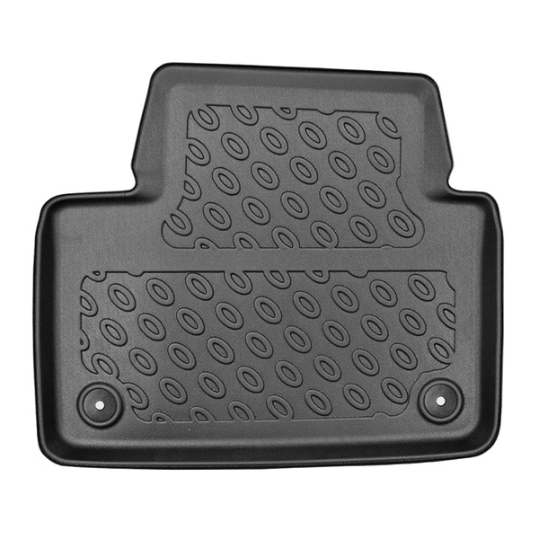 Tapis de sol en TPE adapté pour Volvo V60 II Break (07.2018-....) - également Cross Country - tapis de voiture - noir