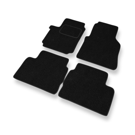 Tapis de Sol Feutres adapté pour Volkswagen Amarok I (2009-....) - tapis de voiture - noir