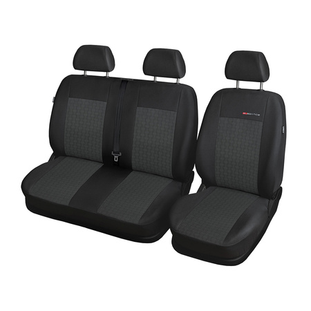 Housses de siège sur mesure adaptées pour Fiat Ducato II Van (2006-2014) - housse siege voiture - couverture siege - E1