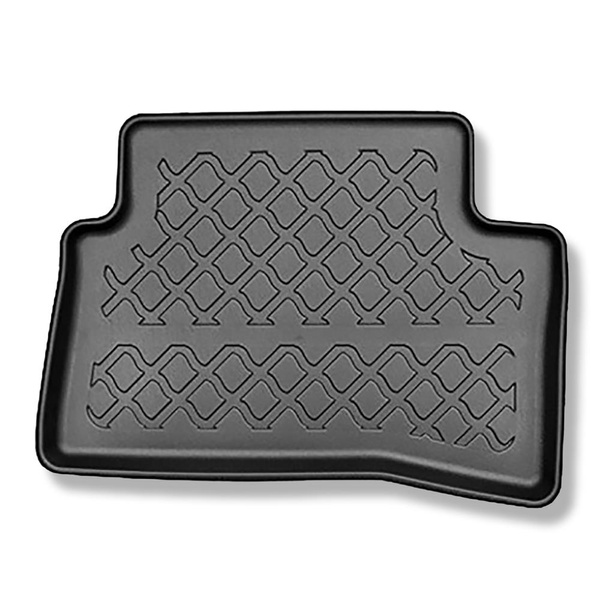 Kit tapis de coffre et tapis de voiture TPE pour: Toyota Corolla XII E210 Hayon (02.2019-....) - coffre supérieur;pour les voitures avec double plancher de coffre;également pour les hybrides