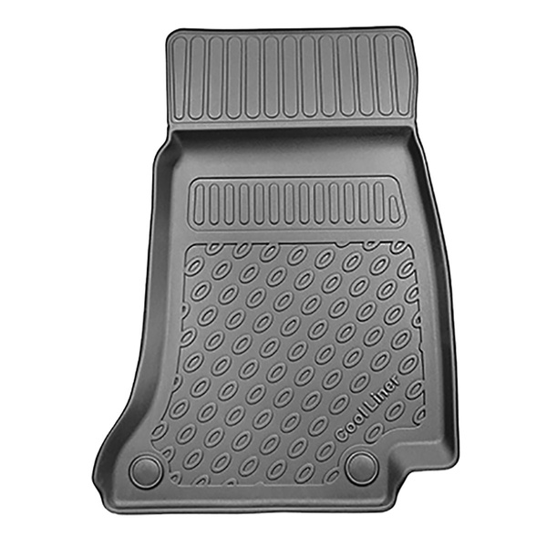 Tapis de sol en TPE adapté pour Mercedes-Benz Classe E C238 Coupé (04.2017-....) - tapis de voiture - noir