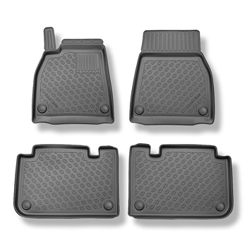 Tapis de sol en TPE adapté pour Tesla Model S Coupé (01.2021-....) - tapis de vo