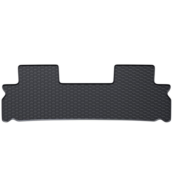 Tapis de sol en caoutchouc adapté pour Ford Galaxy III Monospace (2006-2015) - tapis de voiture - noir - 3 pcs.