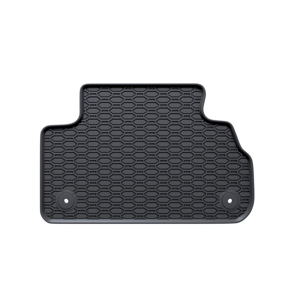 Tapis de sol en caoutchouc adapté pour Audi Q5 II (2017-....) - tapis de voiture - noir