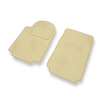 Tapis de Sol Velours adapté pour Alfa Romeo 75 (1985-1992) - Premium tapis de voiture - beige