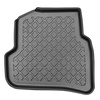 Tapis de sol en TPE adapté pour Skoda Fabia III NJ Hayon (12.2015-10.2022) - tapis de voiture - noir