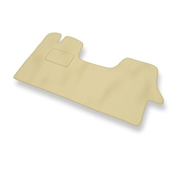 Tapis de Sol Velours adapté pour Citroen Jumper II (2006-....) - Premium tapis de voiture - beige