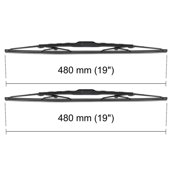 Balais d'essuie-glace de pare-brise adaptés pour Suzuki Grand Vitara SUV (03.1998-2015) - balais standard