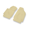 Tapis de Sol Velours adapté pour Fiat Stilo (2001-2008) - Premium tapis de voiture - beige