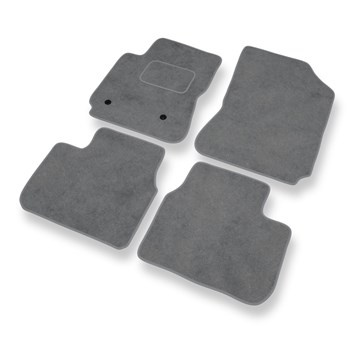 Tapis de Sol Velours adapté pour Citroen C4 Cactus I (2014-2021) - Premium tapis de voiture - gris