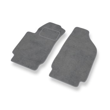 Tapis de Sol Velours adapté pour Fiat Stilo (2001-2008) - Premium tapis de voiture - gris