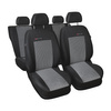 Housses de siège sur mesure adaptées pour Dacia Logan II Berline, Minivan (2012-2020) - housse siege voiture - couverture siege - E2