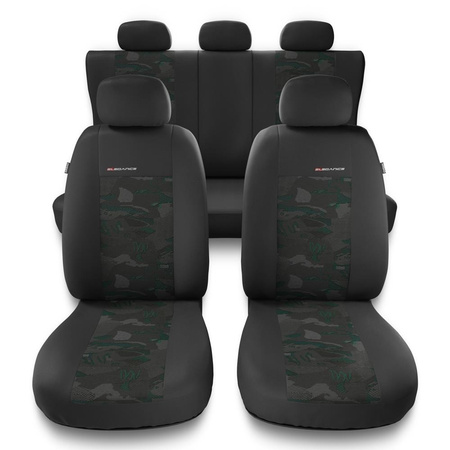 Housses de siège adaptées pour Mazda 6 I, II, III (2002-2019) - housse siege voiture universelles - couverture siege - UNE-GR
