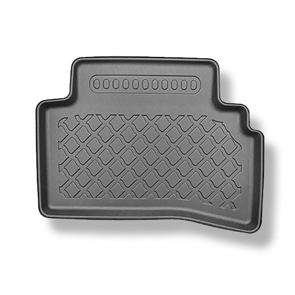 Tapis de sol en TPE adapté pour Kia Sportage V SUV (01.2022-....) - aussi pour Mild Hybrid; non pour HEV Hybrid et Plug-in Hybrid - tapis de voiture - noir