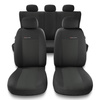 Housses de siège adaptées pour Seat Ibiza I, II, III, IV, V (1984-2019) - housse siege voiture universelles - couverture siege - UNE-1