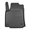 Kit tapis de coffre et tapis de voiture TPE PREMIUM pour: Citroen C3 Aircross II SUV (11.2017-....) - coffre supérieur; modèles avec plancher amovible du coffre (Flex Floor)