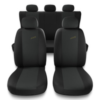 Housses de siège adaptées pour BMW X2 F39, U10 (2017-....) - housse siege voiture universelles - couverture siege - X.R-G1