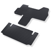 Tapis de sol en caoutchouc adapté pour Citroen Jumper II Van (2006-2015) - tapis de voiture - noir - 2 pcs.