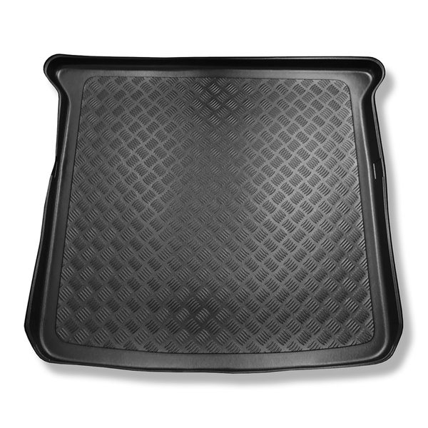 Tapis de coffre adapté pour Fiat Freemont Crossover (08.2011-2016) - bac de coffre - protection de coffre voiture - 5/7 places; 3e rangée abaissée