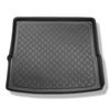 Tapis de coffre adapté pour BMW X1 F48, U11 SAV (10.2015-....) - bac de coffre - protection de coffre voiture - banquette arrière fixe / non coulissante