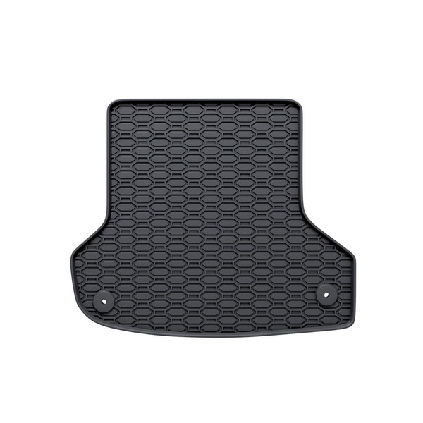 Tapis de sol en caoutchouc adapté pour Audi A3 8P Hayon, Sportback (2003-2012) - tapis de voiture - noir - 4 pcs.