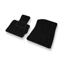 Tapis de Sol Velours adapté pour BMW X3 II F25 SAV (2010-2017) - Premium tapis de voiture - noir
