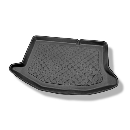 Tapis de coffre adapté pour Ford Fiesta VI Hayon (10.2008-06.2017) - bac de coffre - protection de coffre voiture