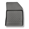 Kit tapis de coffre et tapis de voiture TPE pour: Peugeot 508 II Berline (11.2018-....) - aussi avec boîte hybride