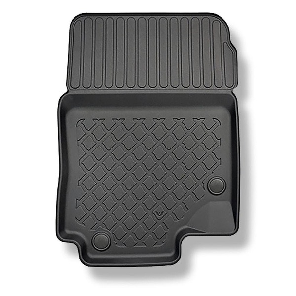 Kit tapis de coffre et tapis de voiture TPE pour: Mercedes-Benz GLE V167 SUV (11.2018-....) - 5/7 places;3ème rangée abaissée;anche Plug-in Hybrid;banquette arrière immobile