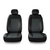 Housses de siège avant adaptées pour BMW X1 I, II (2009-2022) - housse siege voiture universelles - couverture siege conducteur - 2CM-G