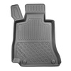Tapis de sol en TPE adapté pour Mercedes-Benz Classe E C238 Coupé (04.2017-....) - tapis de voiture - noir