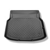 Tapis de coffre adapté pour Mercedes-Benz Classe C W204 Berline (04.2007-02.2014) - bac de coffre - protection de coffre voiture - sièges arrière rabattables ; sans cavité gauche