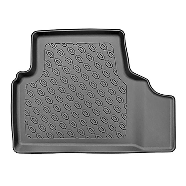 Kit tapis de coffre et tapis de voiture TPE pour: Volkswagen ID.3 Hayon (11.2019-....) - coffre supérieur;plancher amovible au plus haut niveau