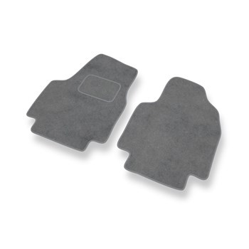 Tapis de Sol Velours adapté pour Fiat Scudo I (1995-2007) - Premium tapis de voiture - gris