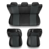Housses de siège adaptées pour Jeep Wrangler II, III, IV (1997-....) - housse siege voiture universelles - couverture siege - CM-G