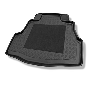 Tapis de coffre adapté pour Nissan Almera N16 Berline (2000-2006) - bac de coffre - protection de coffre voiture